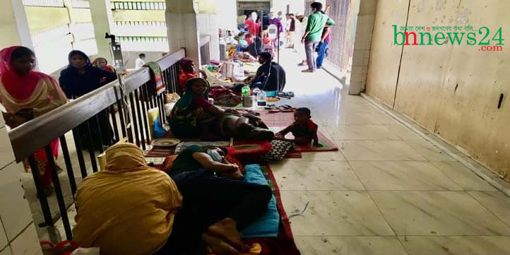 য‌শোর ২৫০ শয্যা হাসপাতা‌লে রোগীর চা‌পে হিম‌শিম খা‌চ্ছে কতৃপক্ষ