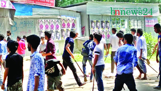 জলঢাকায় জমি দখলকে কেন্দ্র করে সংঘর্ষে আহত ১০