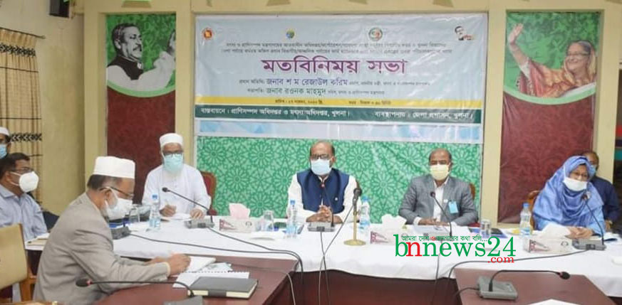 প্রকল্প বাস্তবায়নে কোনো প্রকার শৈথিল্য ও অনিয়ম নয়