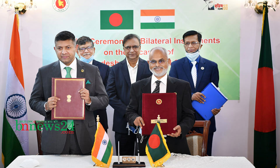 বঙ্গবন্ধু স্মৃতি জাদুঘর ও নয়াদিল্লীস্থ জাদুঘর এর সমঝোতা স্মারক স্বাক্ষর