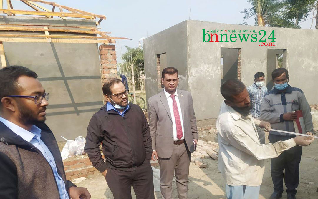 মুজিববর্ষে মণিরামপুরে গৃহহীনদের জন্য ২৬২টি ঘর