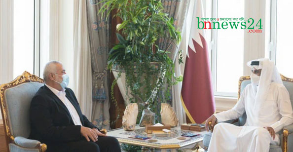 কাতারের আমিরের সঙ্গে হামাস নেতার সাক্ষাৎ