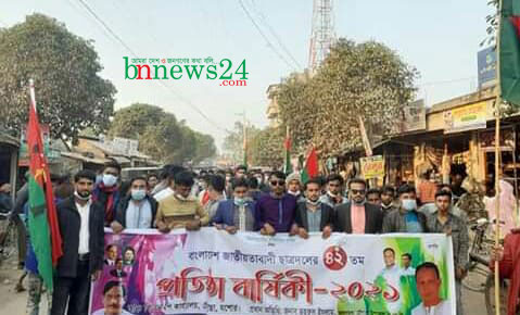 চৌগাছায় ছাত্রদলের প্রতিষ্ঠাবার্ষিকী পালিত