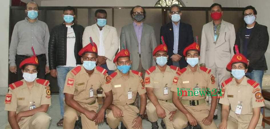 জবি বিএনসিসি‘র ৬ ক্যাডেটকে সার্জেন্টে পদোন্নতি