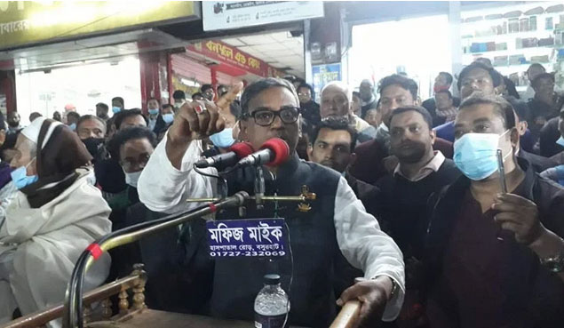 ওবায়দুল কাদেরের রক্তচক্ষুকে ভয় করি না: কাদের মির্জা