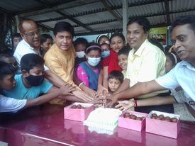 চৌগাছায় রাগীব আহসান নিহাল আইডিয়াল স্কুলে প্রধানমন্ত্রীর জন্মদিন পালন