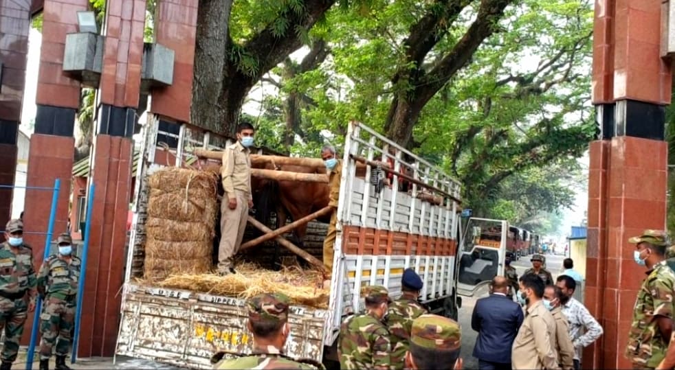 বাংলাদেশ সেনাবাহিনীকে ১৫টি প্রশিক্ষন প্রাপ্ত ঘোড়া উপহার দিল ভারত
