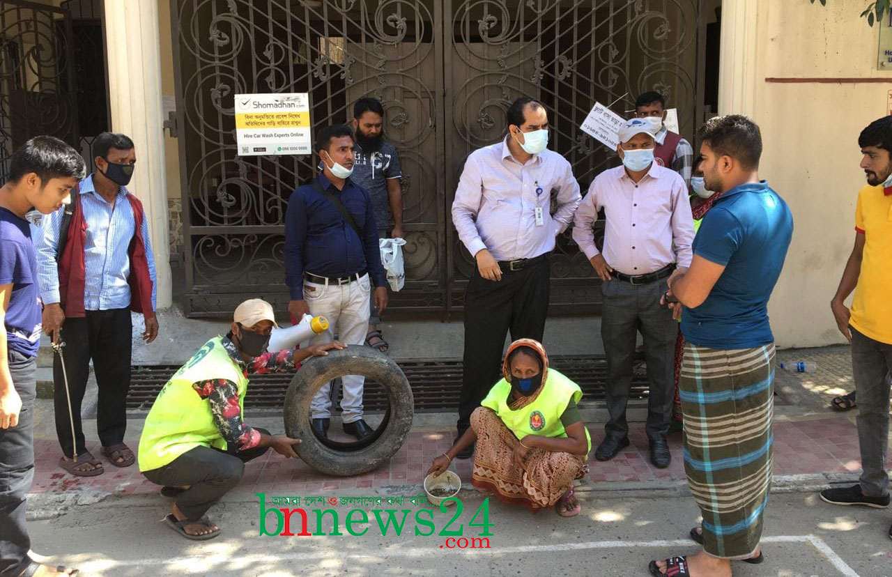 মশা নিয়ন্ত্রণের সপ্তম দিনে ৮০টি স্থাপনায় এডিসের লার্ভা