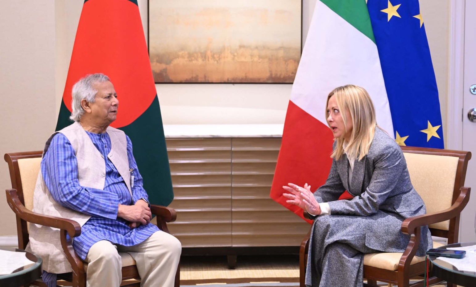 শেখ হাসিনা ও তাঁর সহযোগীদের বিচার অন্তর্বর্তী সরকারের শীর্ষ অগ্রাধিকার: ইউনূস