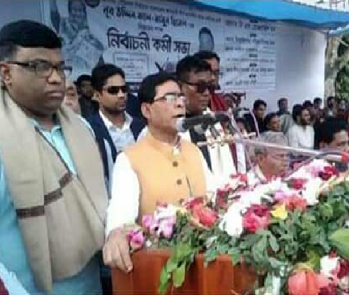 চৌগাছা পৌর নির্বাচনে নৌকার পক্ষে মাঠে মোজাম্মেল হক