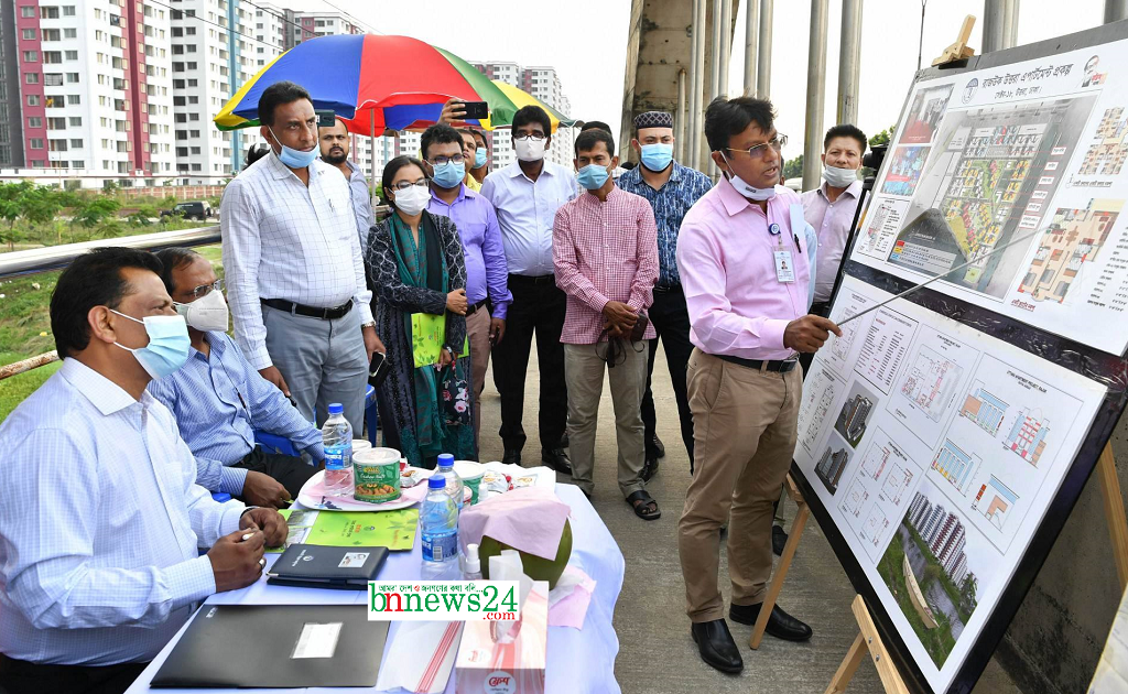নির্ধারিত সময়ের মধ্যে অ্যাপার্টমেন্ট প্রকল্পের কাজ সমাপ্ত করার তাগিদ গণপূর্ত প্রতিমন্ত্রীর