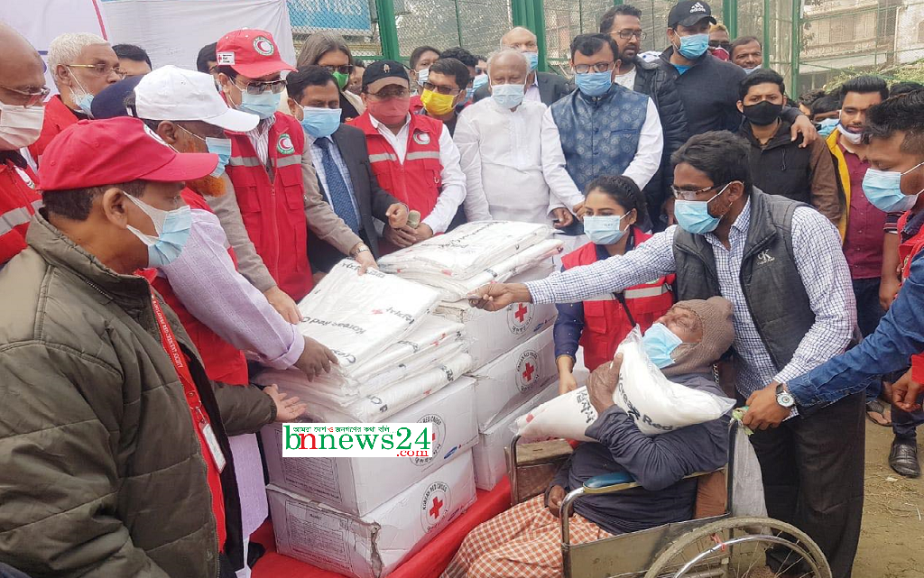মানবতার প্রয়োজনে রেড ক্রিসেন্ট সোসাইটি পাশে থাকবে : ডিএসসিসি মেয়র