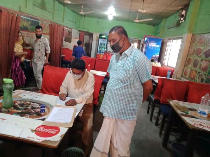 স্বাস্থ্যবিধি নিশ্চিত করতে ডিএনসিসির বিভিন্ন এলাকায় মোবাইল কোর্ট