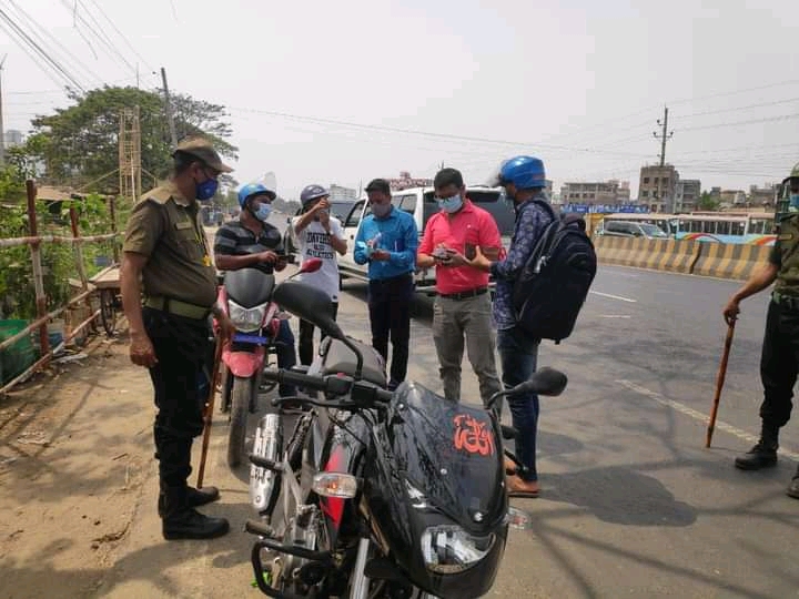 ঢাদসিকে সরকারি বিধিনিষেধ ও স্বাস্থ্যবিধি ভঙ্গ করায় ১১ মামলা
