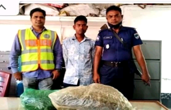 বেনাপোলে গাঁজাসহ মাদক ব্যবসায়ী আটক