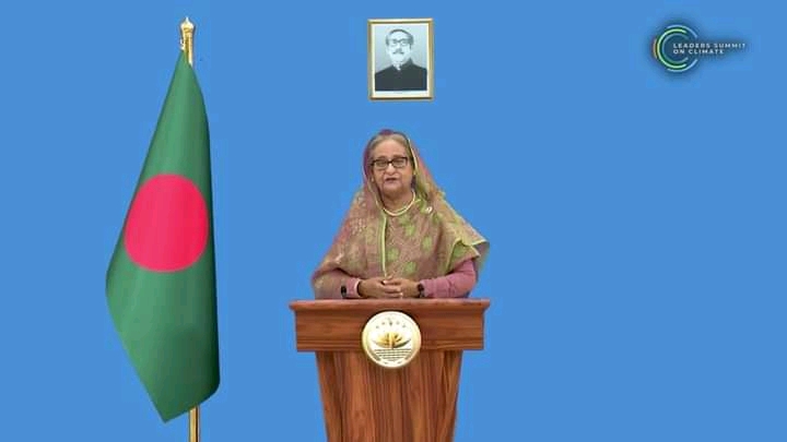 কার্বন নিঃসরণ হ্রাসে উন্নত দেশগুলোর প্রতি প্রধানমন্ত্রীর আহ্বান