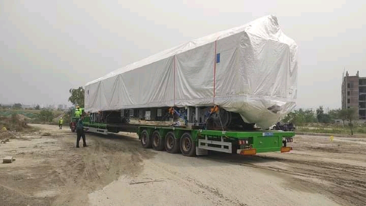 ঢাকায় পৌঁছেছে ছয় কোচের মেট্রোরেলের প্রথম সেট