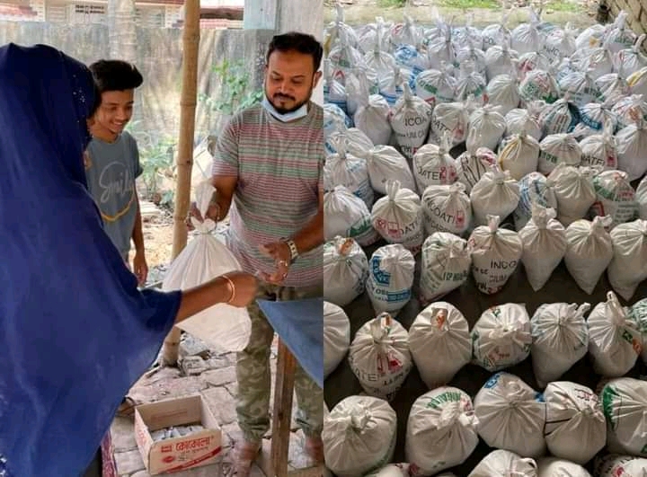 বেনাপোলে রেখা ফাউন্ডেশনের উদ্যোগে ঈদ উপহার সামগ্রী বিতরণ