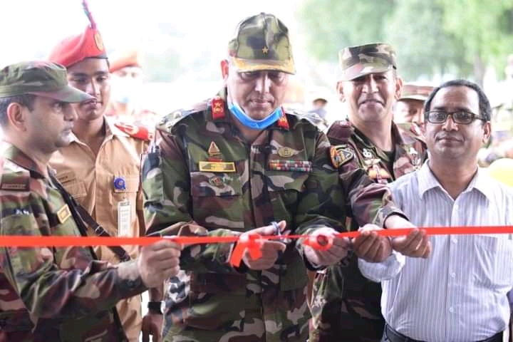 বিএনসিসি একাডেমি সামরিক প্রশিক্ষক কমপ্লেক্স ও ক্যাডেট ডাইনিংয়ের উদ্বোধন