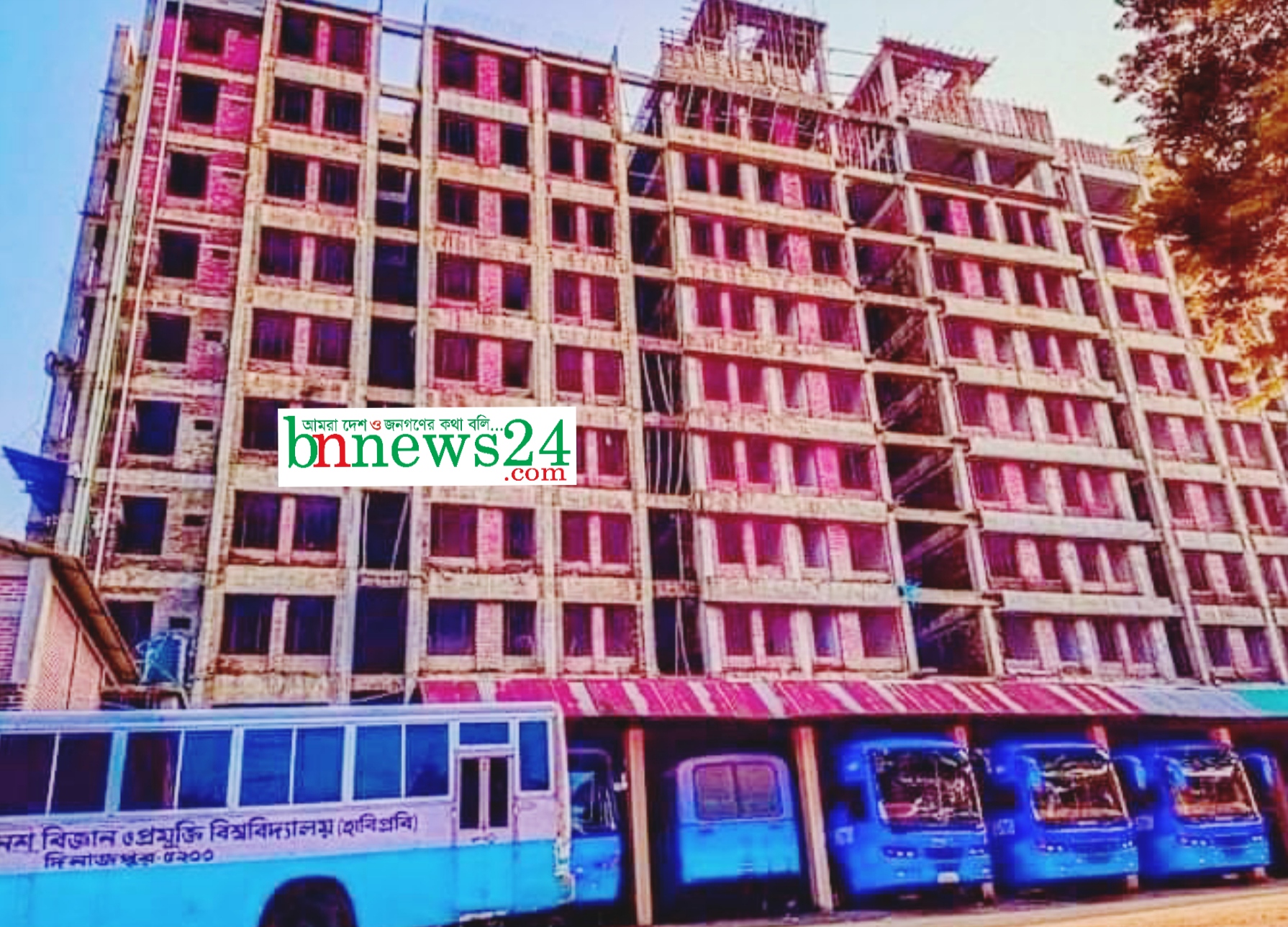 হাবিপ্রবি'র নতুন একাডেমিক ভবনে থাকছে অত্যাধুনিক সব সুযোগ সুবিধা