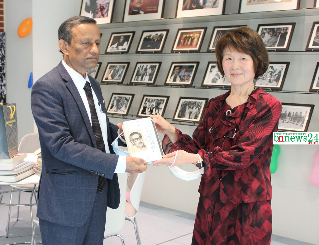 রাষ্ট্রদূত শাহাবুদ্দিন আহমদের সঙ্গে জাইসের প্রেসিডেন্ট সাচিকো ইয়ামানোর সাক্ষাত