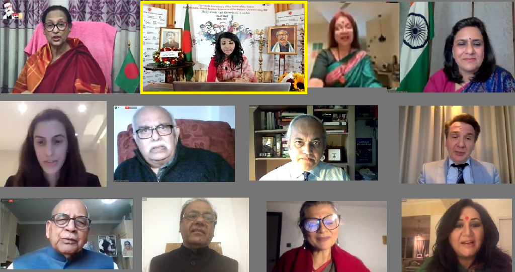 শিশু-কিশোরদের নিয়ে ‘চিরন্তন মুজিব’এর আয়োজন করেছে লন্ডন হাই কমিশন