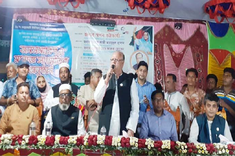 বঙ্গবন্ধু মানুষের ভাগ্য উন্নয়নে সংগ্রাম করে গেছেন : প্রতিমন্ত্রী স্বপন ভট্টাচার্য্য