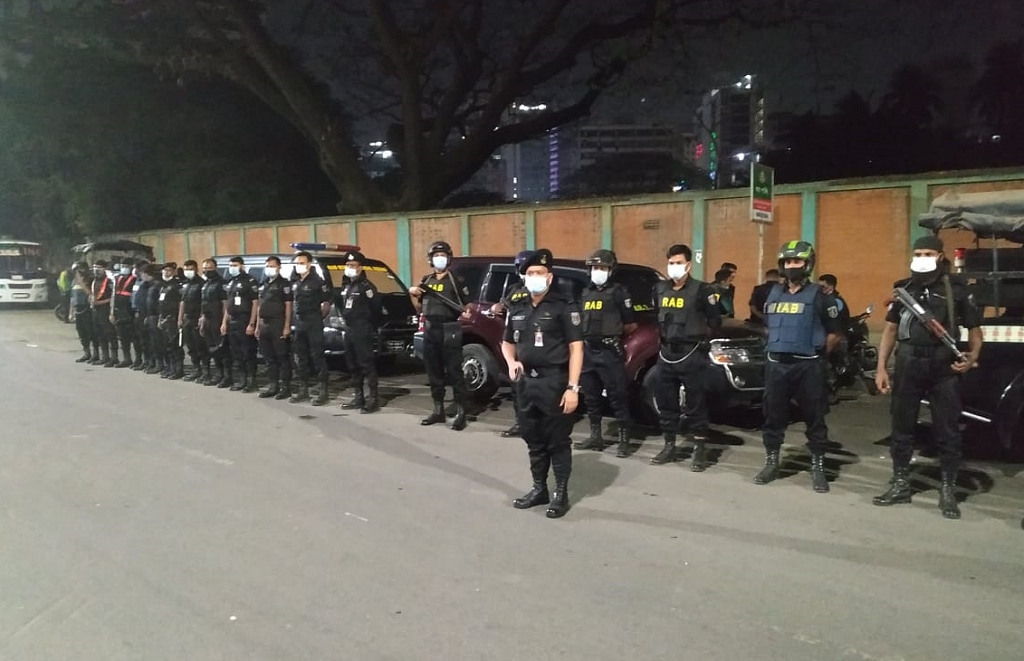 জন্মশতবার্ষিকী অনুষ্ঠানকে ঘিরে নিরাপত্তা নিশ্চিত করতে র‌্যাব-৩'এর উদ্যোগ