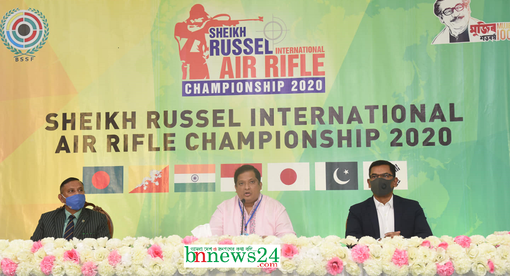 শেখ রাসেল এয়ার রাইফেল টুর্নামেন্টের উদ্বোধন করলেন যুব ও ক্রীড়া প্রতিমন্ত্রী