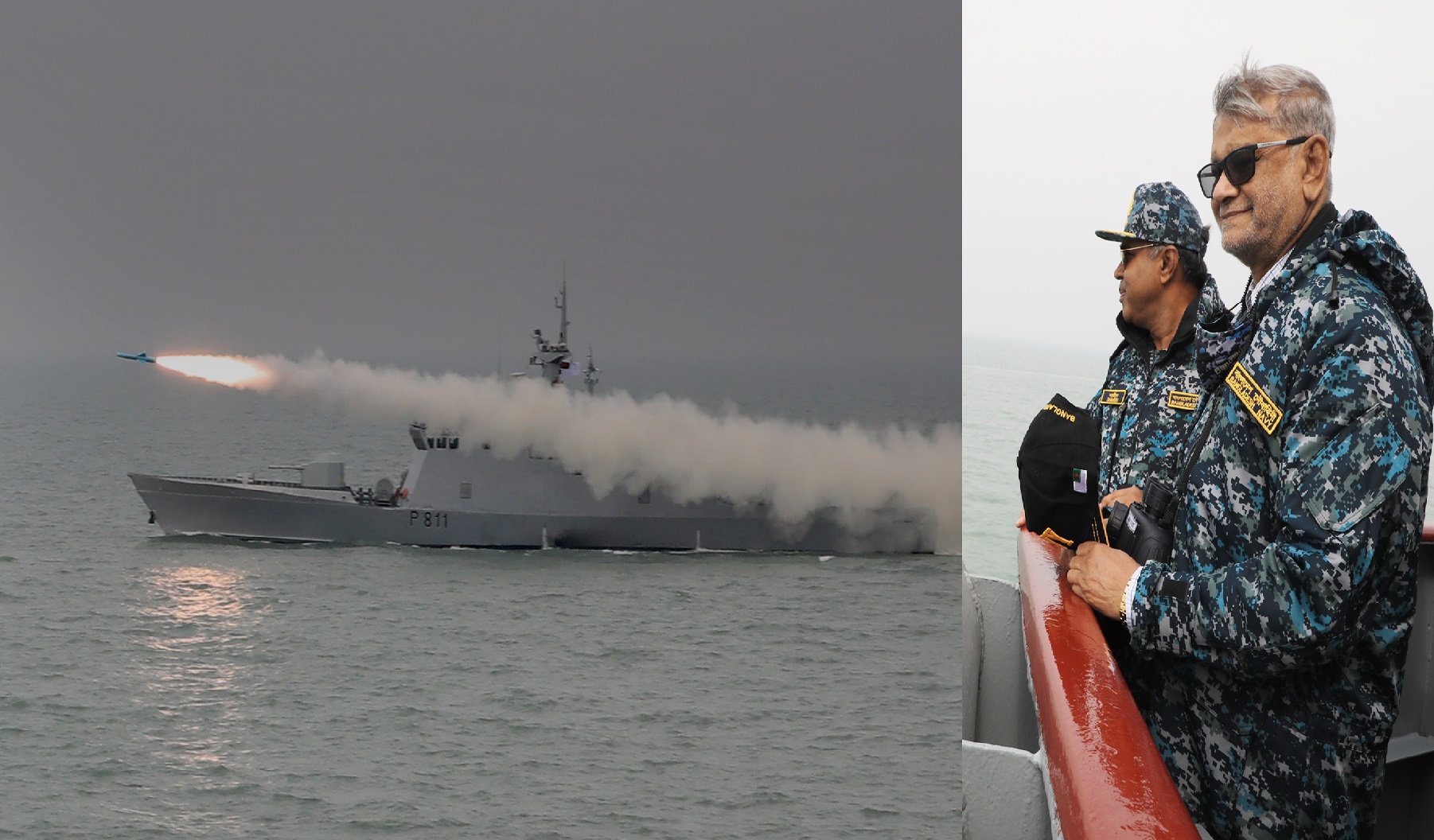 বঙ্গোপসাগরে সফল মিসাইল উৎক্ষেপণ করল নৌবাহিনী