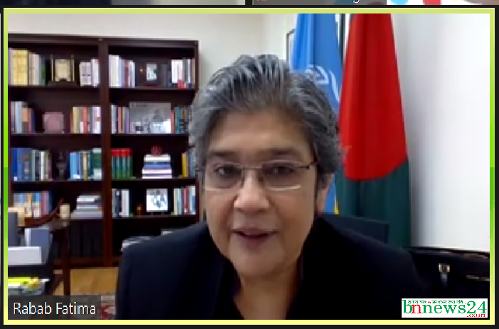 কর্মসংস্থান সৃষ্টির জন্য সরকারি-বেসরকারি অর্থায়ন জরুরি : রাষ্ট্রদূত রাবাব ফাতিমা