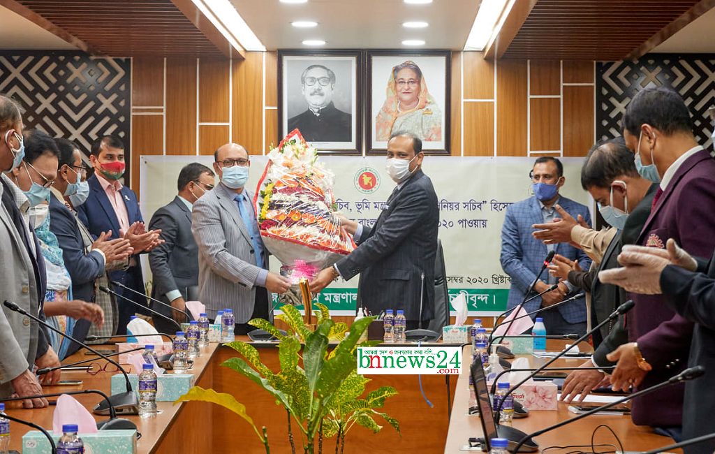 ভূমি মন্ত্রণালয় ঠিক পথেই অগ্রসর হচ্ছে : ভূমিমন্ত্রী