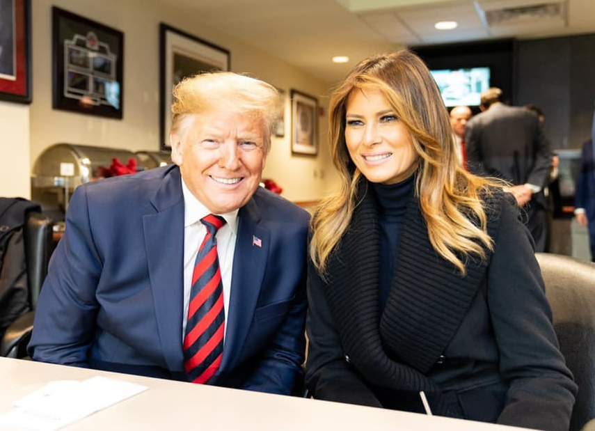 করোনায় আক্রান্ত ট্রাম্প ও মেলানিয়া