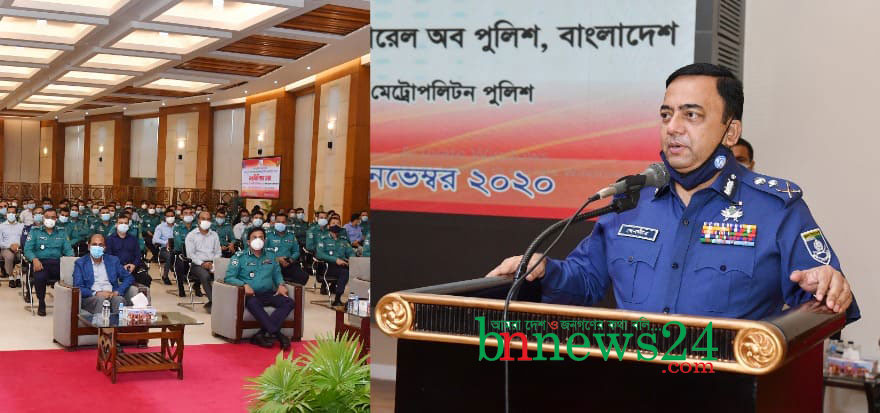 জনগণকে উন্নত সেবা প্রদানের জন্য পুলিশ কর্মকর্তাদের নির্দেশ