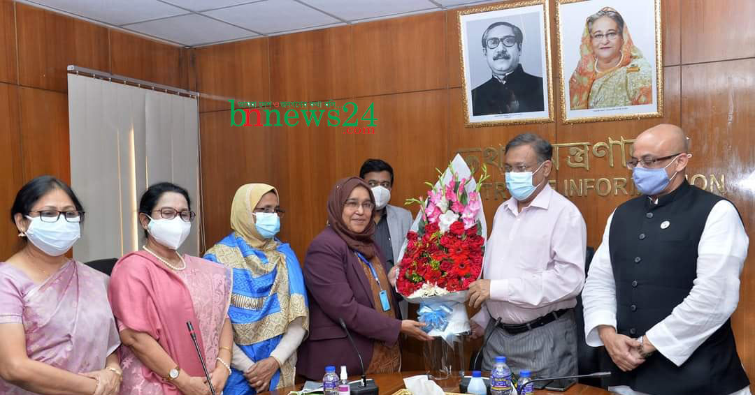 তথ্যসচিব কামরুন নাহারের বিদায়