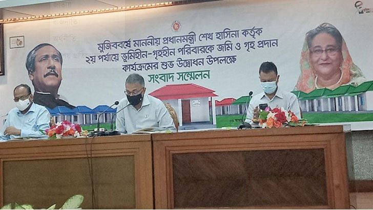 ভূমিসহ ঘর পাচ্ছে আরও ৫৩৩৪০ পরিবার