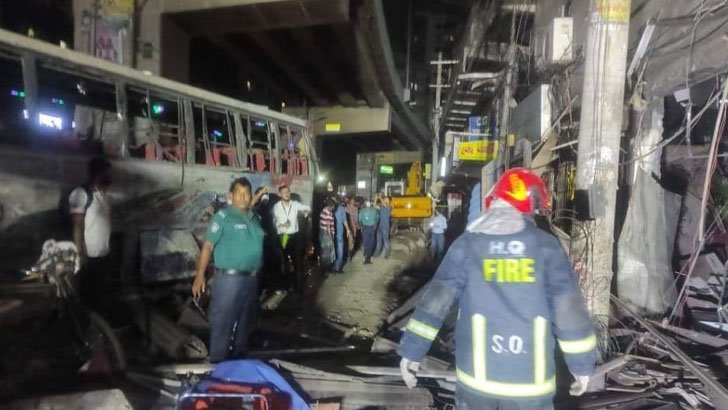 রাজধানীতে ভবনে বিস্ফোরণে দগ্ধ ১৮ নিহত ২