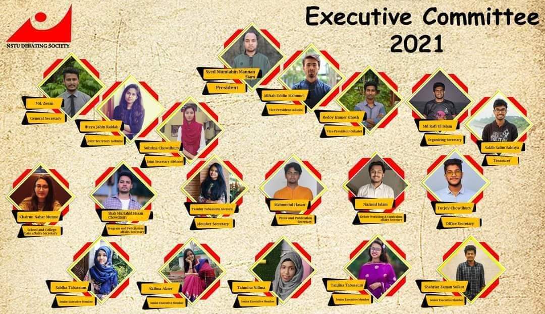 নোবিপ্রবি ডিবেটিং সোসাইটির নতুন কমিটি গঠন
