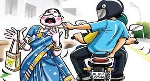 চৌগাছায় গ্রামের রাস্তায় উড়ন্ত ছিনতাইকারী