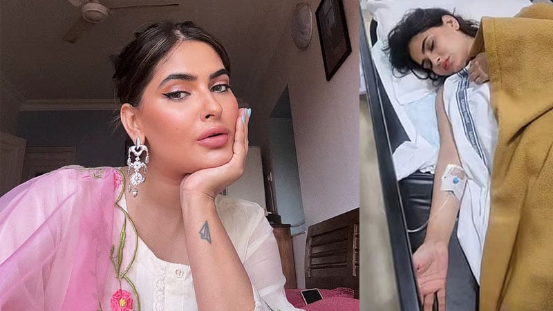 চলন্ত ট্রেন থেকে লাফ দিয়ে আহত অভিনেত্রী কারিশমা