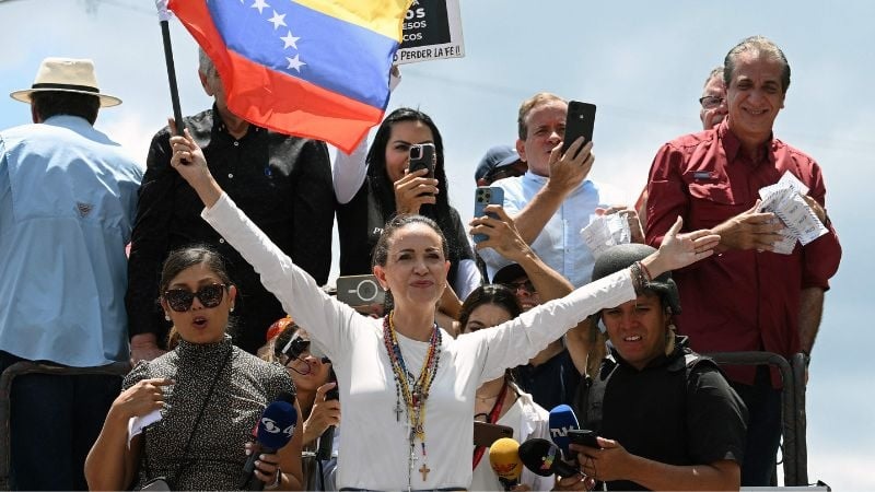 শান্তিতে নোবেল পেলেন ভেনেজুয়েলার মারিয়া কোরিনা