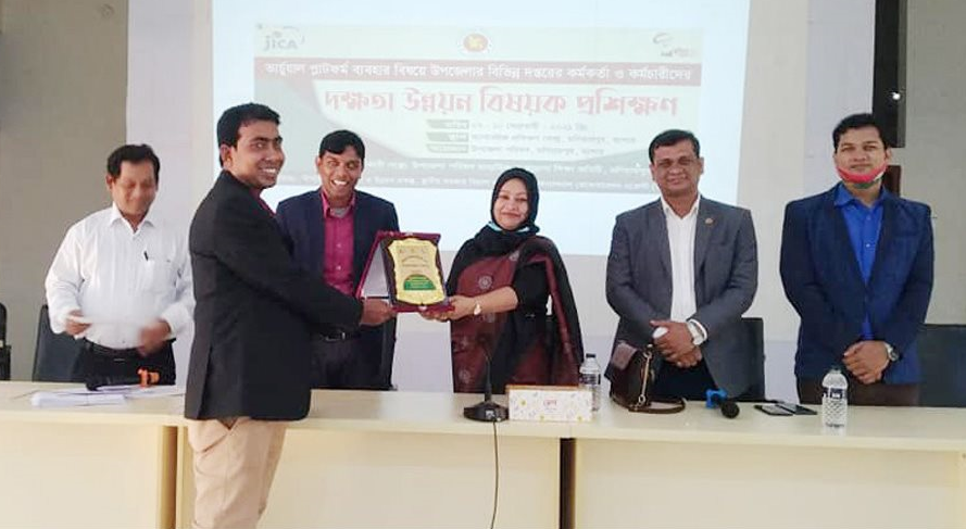 মণিরামপুরে ভার্চুয়াল প্লাটফর্মের মাধ্যমে দক্ষতা উন্নয়ন বিষয়ক প্রশিক্ষণ