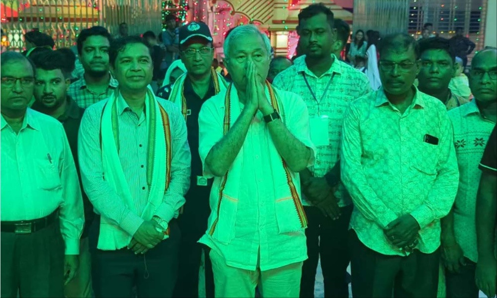 শারদীয় দুর্গোৎসব শান্তি, ঐতিহ্য ও সম্প্রীতির প্রতীক: সুপ্রদীপ চাকমা