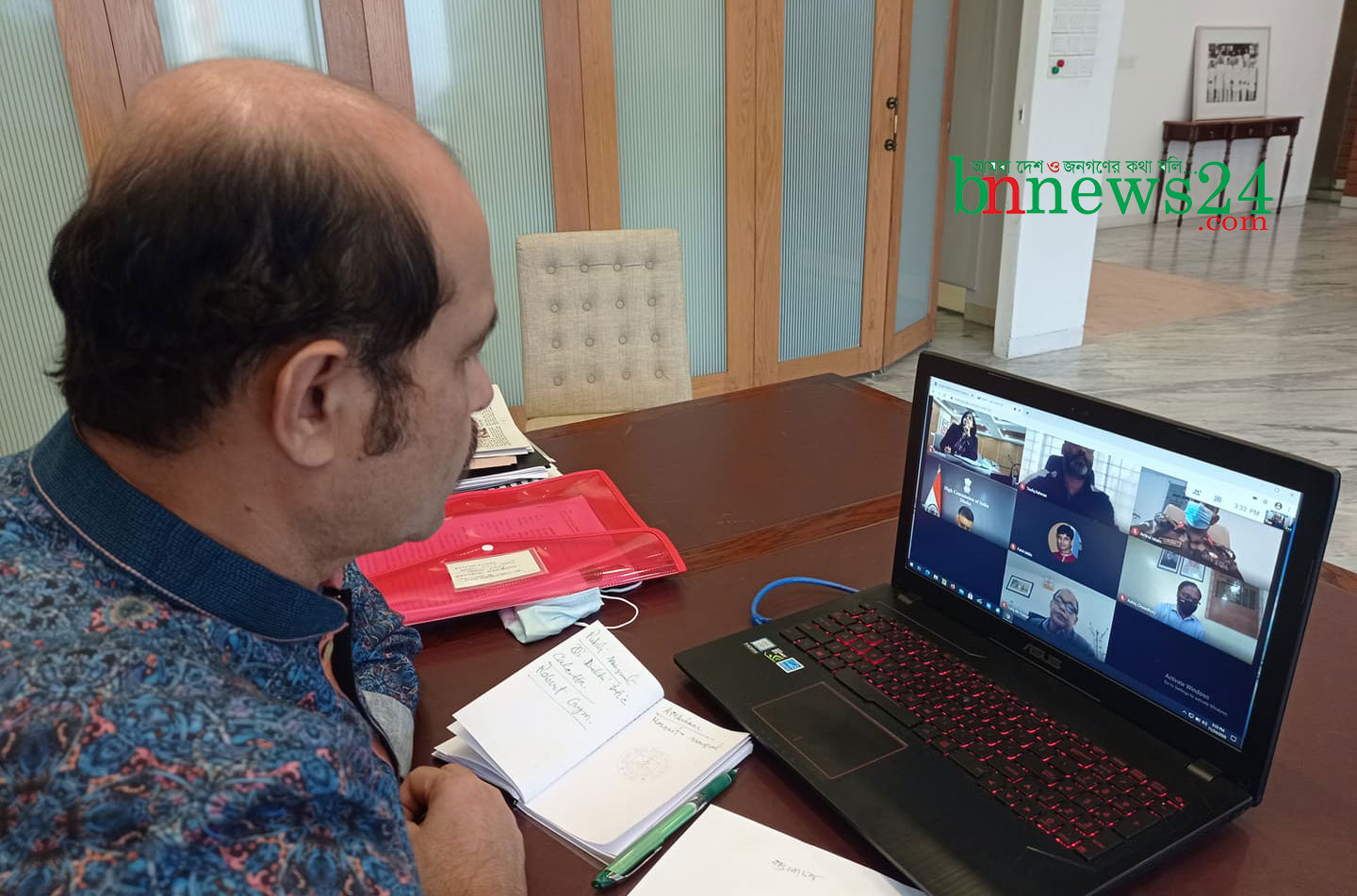 ডিএনসিসি মেয়রের সাথে ভারতের রাষ্ট্রদূতের বৈঠক